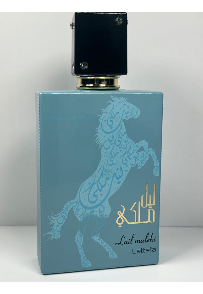 Lattafa – Lail Maleki Moroccan Blue EDP – 3mL / 5mL / 10mL Decant Sample