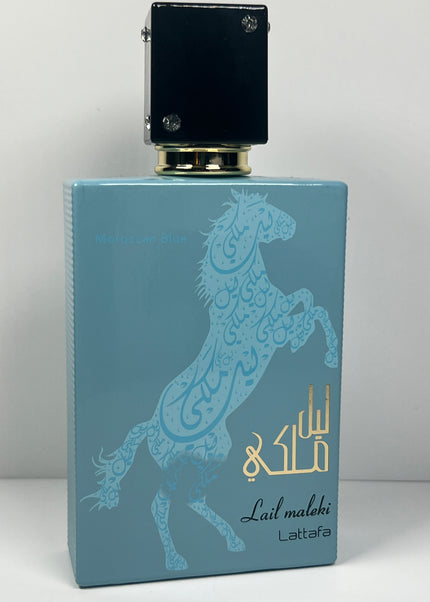 Lattafa – Lail Maleki Moroccan Blue EDP – 3mL / 5mL / 10mL Decant Sample
