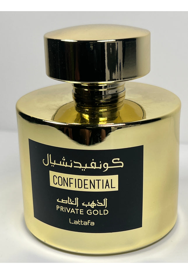 Lattafa - Confidential Private Gold EDP – 3mL / 5mL / 10mL Decant Sample