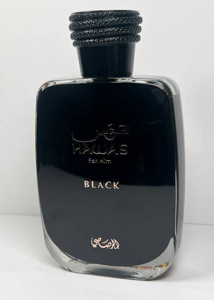 Rasasi – Hawas Black EDP – 3mL / 5mL / 10mL Decant Sample